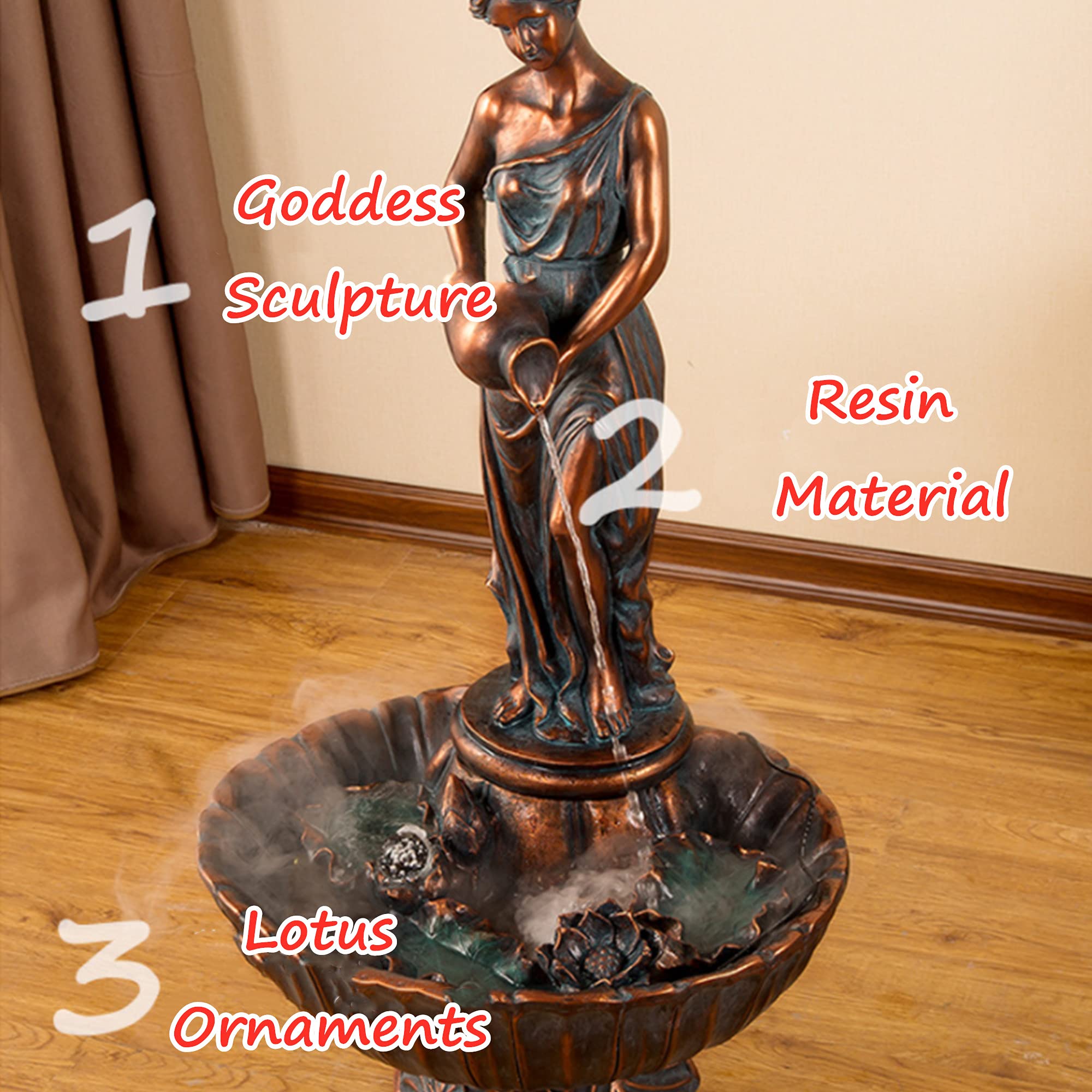 ブロンズ像　木彫　マルスの女神 ブロンズ像木彫マルスの女神